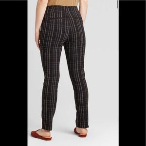 Skinny ankle Stretch Plaid pants 🖤